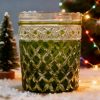 Handgefertigtes Edo-Kiriko-Kristallglas im zweifarbigen Design Edo Kiriko Handcrafted Dual-Tone Crystal Glass | Geometric Faceted Cut - 2