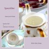 Phoenix English Tea Set for One: Elegant Bone China Teapot - 5