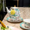Tea-for-One-Set „Mailänder Garten“ aus Bone China Milan Garden Chrysanthemum Bone China Tea for One Set - 6