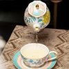 Tea-for-One-Set „Mailänder Garten“ aus Bone China Milan Garden Chrysanthemum Bone China Tea for One Set - 2