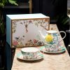 Tea-for-One-Set „Mailänder Garten“ aus Bone China Milan Garden Chrysanthemum Bone China Tea for One Set - 7