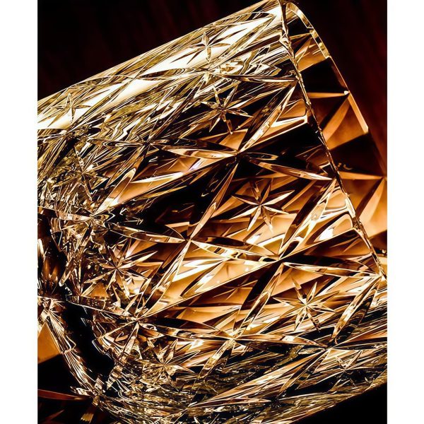 Edo Kiriko Star Cut Crystal Whisky Glass | Handcrafted Japanese Tumbler - 1