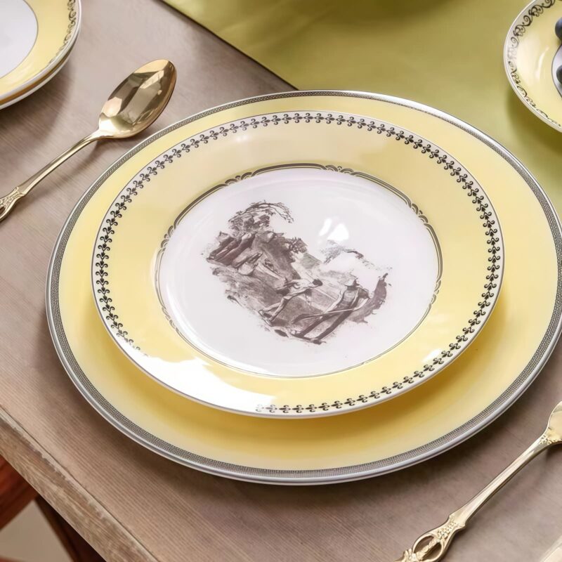 Handgefertigtes Skagen Teeservice aus feinstem Bone China Skagen Handcrafted Bone China Tea Set | Vintage European Dinnerware - 11