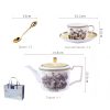 Handgefertigtes Skagen Teeservice aus feinstem Bone China Skagen Handcrafted Bone China Tea Set | Vintage European Dinnerware - 15