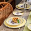 Handgefertigtes Skagen Teeservice aus feinstem Bone China Skagen Handcrafted Bone China Tea Set | Vintage European Dinnerware - 3