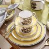 Handgefertigtes Skagen Teeservice aus feinstem Bone China Skagen Handcrafted Bone China Tea Set | Vintage European Dinnerware - 9