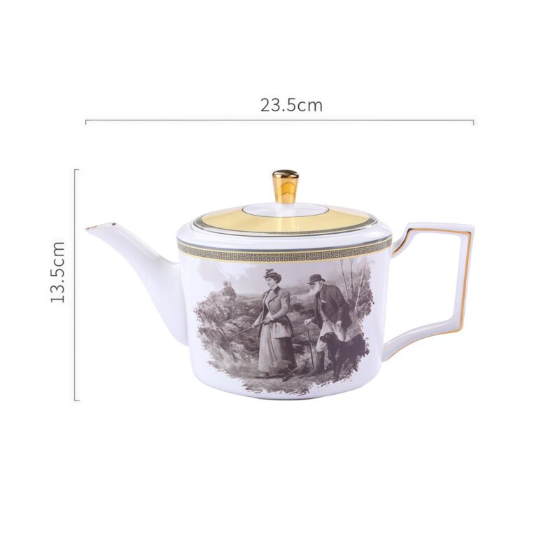 Handgefertigtes Skagen Teeservice aus feinstem Bone China Skagen Handcrafted Bone China Tea Set | Vintage European Dinnerware - 13