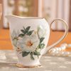 Vintage Camellia Bone China Tea Set - 15pc English Afternoon Tea Set - 4