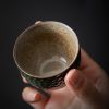 Gongfu-Teeset aus Ton mit Ahornblatt-Motiv und Teetablett Maple Leaf Pottery Gongfu Tea Set with Tray | Elegant Chinese Tea Ceremony - 6
