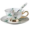 Teeservice aus Bone China mit Kamelien-Motiv und Golddekor Camellia Flower Bone China Tea Cup & Saucer Set with Gold Accents - 6