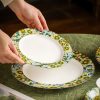 Florale Etagere aus Bone China Floral Bone China Cupcake Stand | Elegant Dessert Display - 4