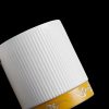 Teetasse aus Porzellan mit Sieb, Deckel & Goldrand – Glücksbringende Wolken Auspicious Clouds Porcelain Tea Mug with Infuser, Lid & Gold Trim | 15oz - 5