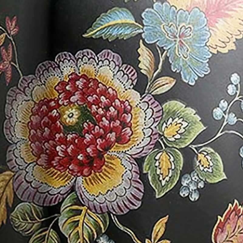 Luxuriöse Keramik-Teedose im europäischen Floral-Design Luxury European Floral Ceramic Tea Caddy | Airtight Tin - 3