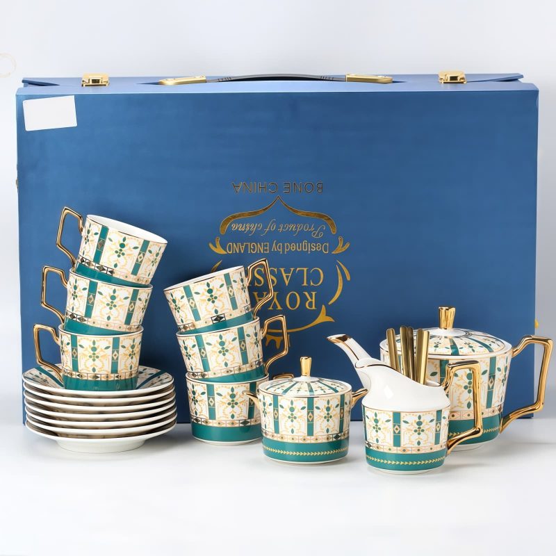 Classic English Bone China Afternoon Tea Set - Elegant & Timeless - 8