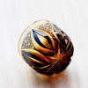 Edo Kiriko Blue-Amber Crystal Sake Glass | Handcrafted Japanese Glassware - 11