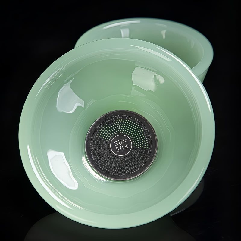 Farbenfrohes Gongfu-Teeservice aus Liuli-Glas Colorful Liuli Glass Chinese Gongfu Tea Set - Elegant Tea Ceremony - 8