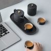 Tragbares Gongfu-Reiseteeset aus chinesischer Keramik Portable Chinese Ceramic Gongfu Travel Tea Set - Luxury On-the-Go - 2