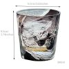Handgefertigtes Edo-Kiriko-Whiskyglas mit Drachenmotiv und Holzkiste Edo Kiriko Dragon Motif Whisky Glass | Handcrafted Japanese Glass - 6