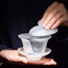Transparent Liuli Glass Gaiwan Tea Set for Kung Fu Tea - 7