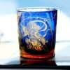 Handgefertigtes Edo-Kiriko-Whiskyglas „Raijin“ mit Holzbox Edo Kiriko Raijin Whisky Glass with Wooden Box - Japanese Artisan Tumbler - 6