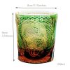 Handgefertigtes Edo-Kiriko-Whiskyglas „Raijin“ mit Holzbox Edo Kiriko Raijin Whisky Glass with Wooden Box - Japanese Artisan Tumbler - 7