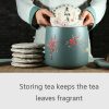 Teedose aus violettem Yixing-Ton Yixing Purple Clay Tea Caddy: Authentic Chinese Loose Tea Storage - 7
