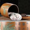 Teedose aus violettem Yixing-Ton Yixing Purple Clay Tea Caddy: Authentic Chinese Loose Tea Storage - 5