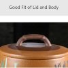 Teedose aus violettem Yixing-Ton Yixing Purple Clay Tea Caddy: Authentic Chinese Loose Tea Storage - 3