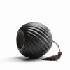 Handgefertigte Teedose „Twill“ aus Grobkeramik Twill Handcrafted Crude Pottery Tea Caddy | Loose Tea Storage - 6