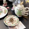 Porzellan-Teeset „Tea for One“ mit Weihnachtsbaum-Motiv Christmas Tree Porcelain Tea Set for One | Festive Teapot & Cup Set - 2
