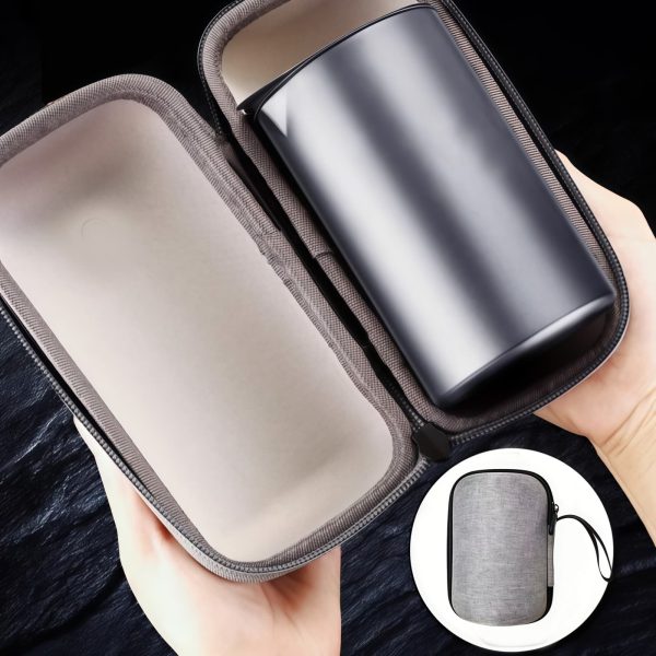 Pure Titanium Lightweight Chinese Travel Tea Set with Case - 1