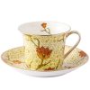 Tulip Porcelain Cup and Saucer Set with 24K Gold Trim - 6