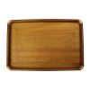 Tee-Tablett aus Walnussholz mit Messingecken Natural Walnut Tea Tray with Brass Corners | Luxury Serving Tray - 9