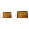 Tee-Tablett aus Walnussholz mit Messingecken Natural Walnut Tea Tray with Brass Corners | Luxury Serving Tray - 8