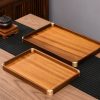 Tee-Tablett aus Walnussholz mit Messingecken Natural Walnut Tea Tray with Brass Corners | Luxury Serving Tray - 7