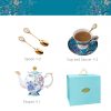 Handgefertigtes Bone-China-Teeservice „Jadeit“ mit edlem Golddekor INGRI Jadeite Handcrafted Bone China Tea Set with German Gold Detailing - 18