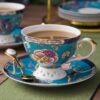 Handgefertigtes Bone-China-Teeservice „Jadeit“ mit edlem Golddekor INGRI Jadeite Handcrafted Bone China Tea Set with German Gold Detailing - 19