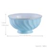 Handgefertigtes Bone-China-Geschirrset Ocean Blue mit echtem Goldrand INGRI Ocean Blue Handcrafted Bone China Dinnerware Set with Gold Rim - 19