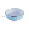 Handgefertigtes Bone-China-Geschirrset Ocean Blue mit echtem Goldrand INGRI Ocean Blue Handcrafted Bone China Dinnerware Set with Gold Rim - 2