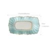 Handgefertigtes Bone-China-Geschirrset Ocean Blue mit echtem Goldrand INGRI Ocean Blue Handcrafted Bone China Dinnerware Set with Gold Rim - 24