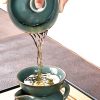 Gongfu Tee-Set aus Seladon-Porzellan Celadon Chinese Gongfu Tea Set - Exquisite Porcelain for Tea Ceremony - 5