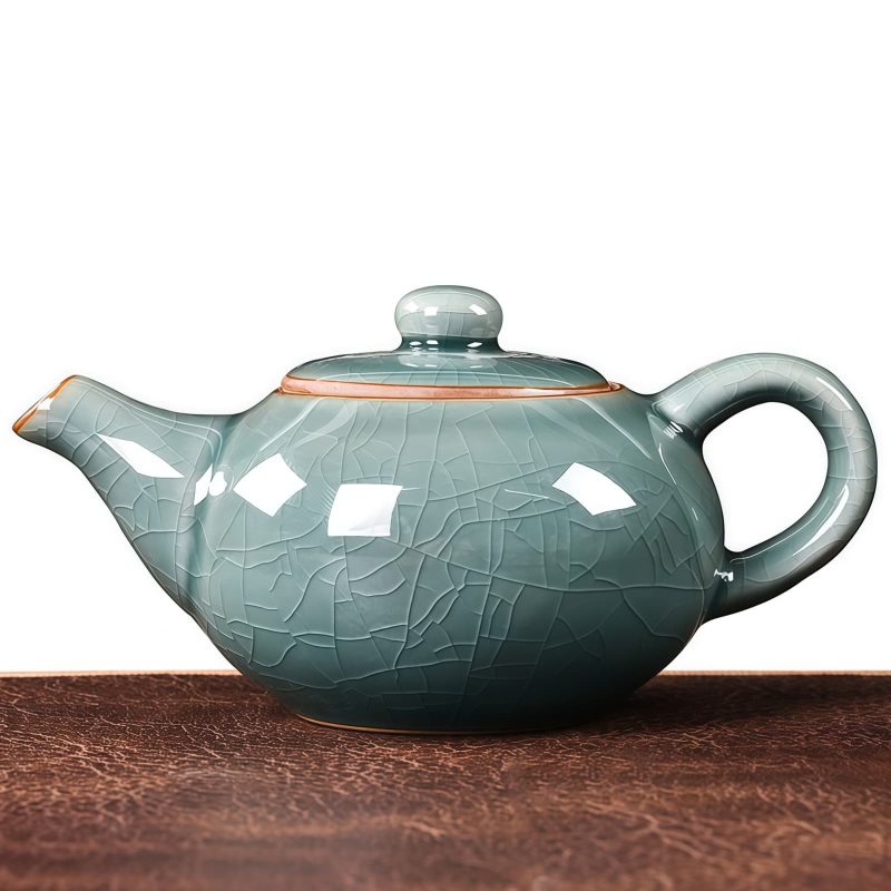 Gongfu Tee-Set aus Seladon-Porzellan Celadon Chinese Gongfu Tea Set - Exquisite Porcelain for Tea Ceremony - 2