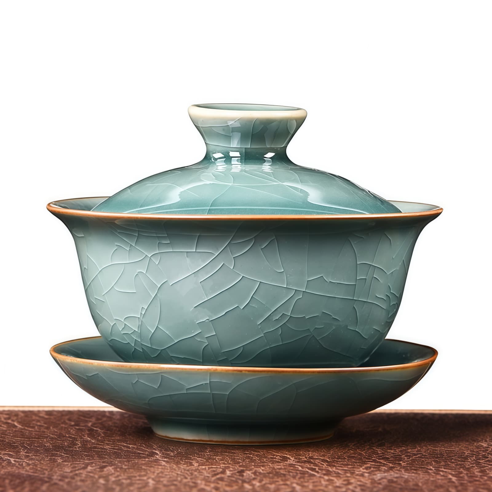 Celadon gongfu tea set