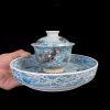 Jingdezhen Chinese Dragon Porcelain Gaiwan Tea Set | Exquisite 5-Piece Set - 6