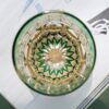 Handgeschliffenes Edo-Kiriko-Whiskyglas „Prisma“ mit Holzbox Edo Kiriko Prism Whisky Glass with Wooden Box - Geometric Brilliance - 2