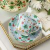 Hand-painted Floral Porcelain Tea Cup & Saucer Set - Gift Box - 2