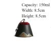 Tee-Caddy aus Naturkeramik mit Bergmotiv Mountain Pattern Crude Pottery Tea Caddy for Loose Tea Storage - 1