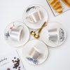 Porzellan-Teetassen-Set mit reflektierender Projektion Reflective Projection Porcelain Tea Cup & Saucer Set - Mesmerizing Designs - 2