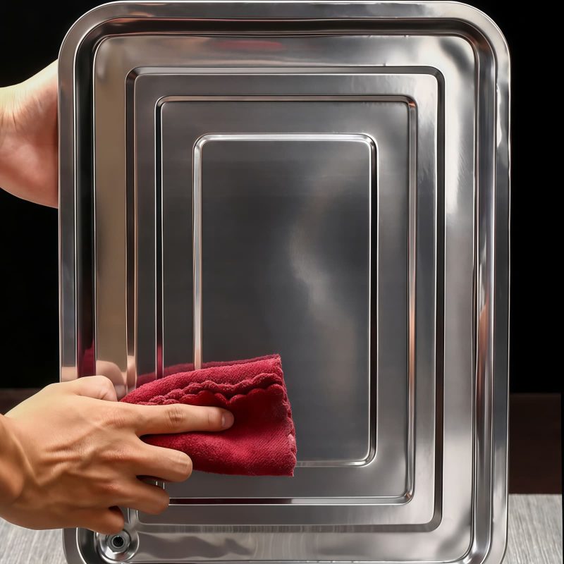 Kung-Fu-Teetablett aus Ebenholz mit Schubladen-Wasserspeicher & Abfluss Ebony Wood Drawer Kung Fu Tea Tray with Water Storage & Drainage - 4