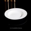 Geschirrset aus feinstem Bone China mit weißem Reliefdekor INGRI White Embossed Bone China Dinnerware Set | Handcrafted Luxury - 21